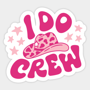 Bachelorette gift crew Sticker